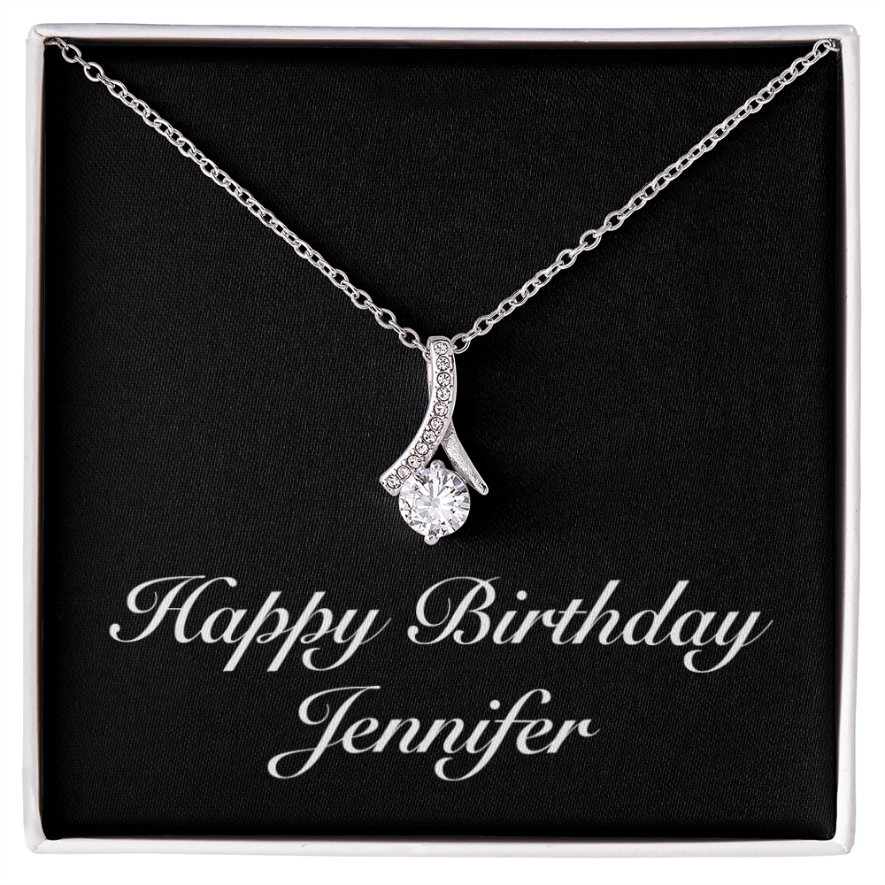 Happy Birthday Jennifer v2 - Alluring Beauty Necklace