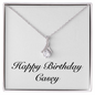 Happy Birthday Casey - Alluring Beauty Necklace