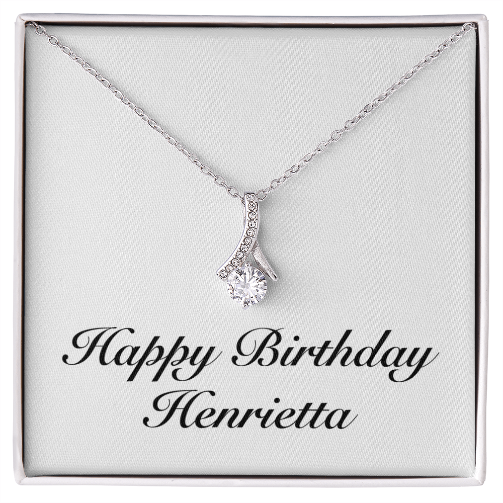 Happy Birthday Henrietta - Alluring Beauty Necklace