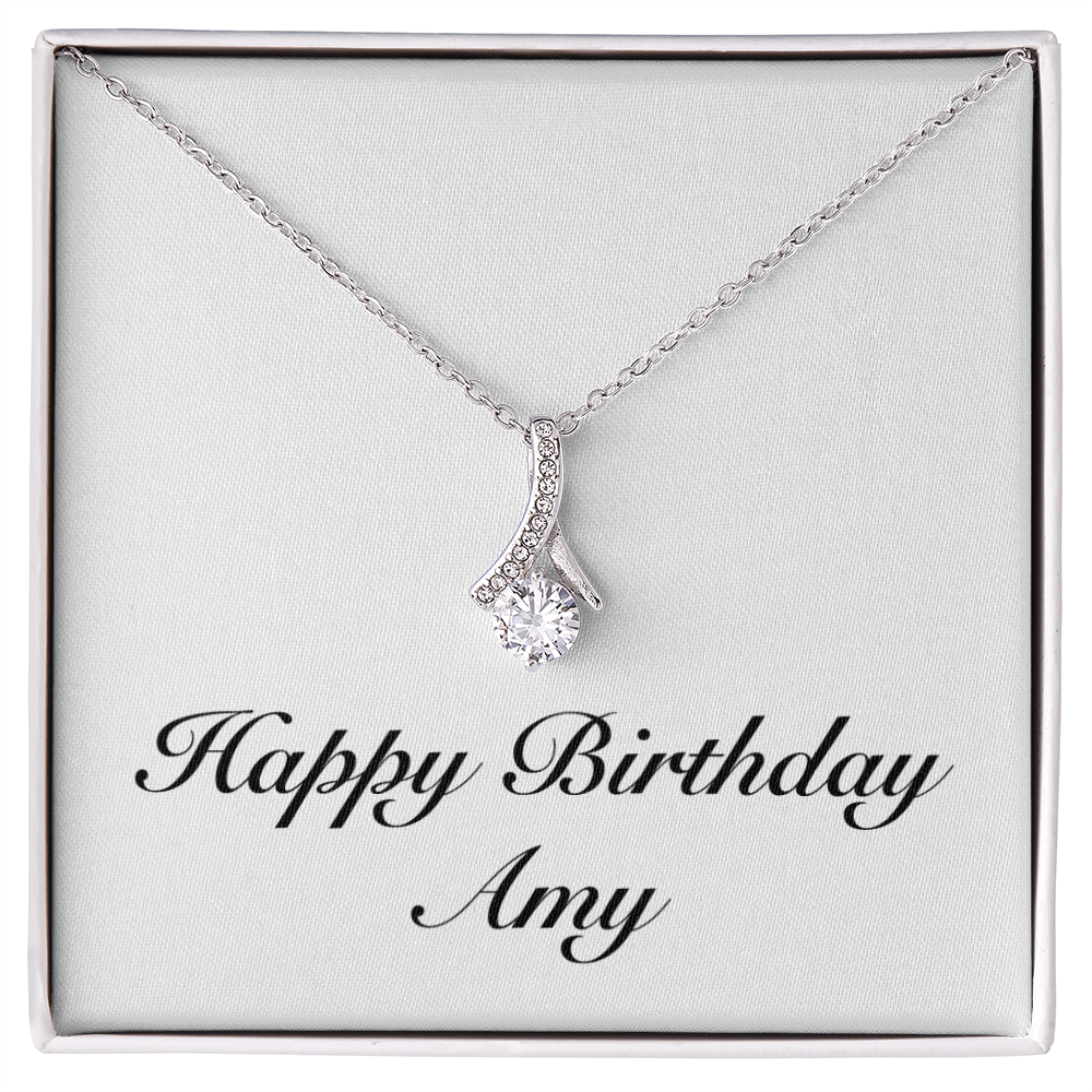 Happy Birthday Amy - Alluring Beauty Necklace