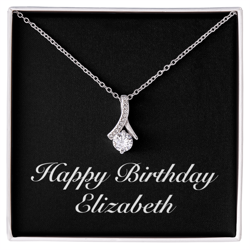 Happy Birthday Elizabeth v2 - Alluring Beauty Necklace