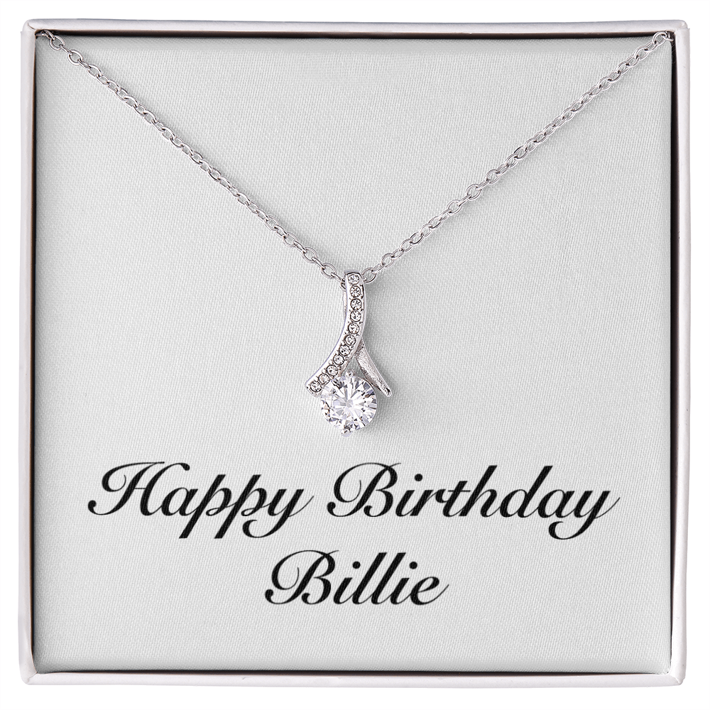 Happy Birthday Billie - Alluring Beauty Necklace