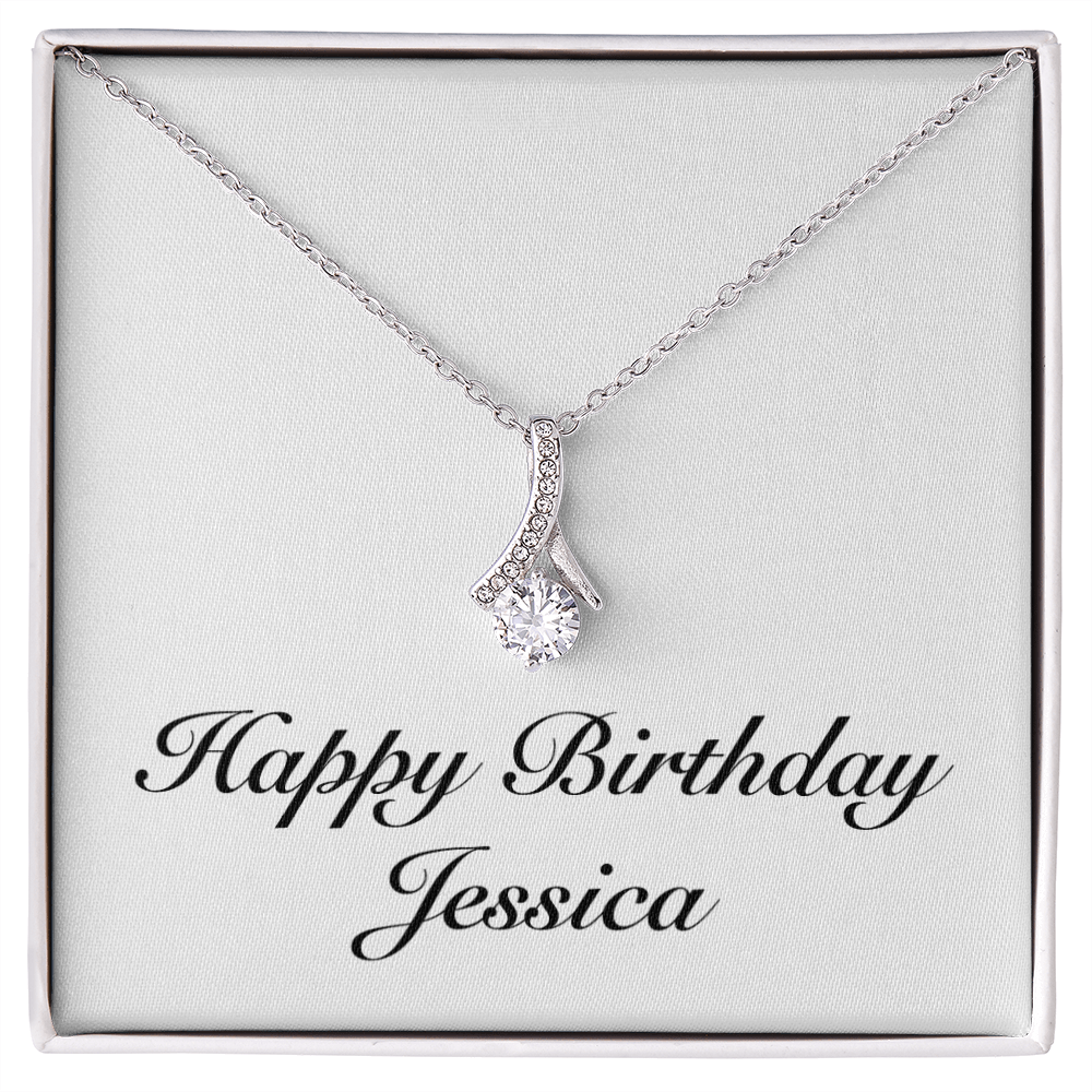 Happy Birthday Jessica - Alluring Beauty Necklace