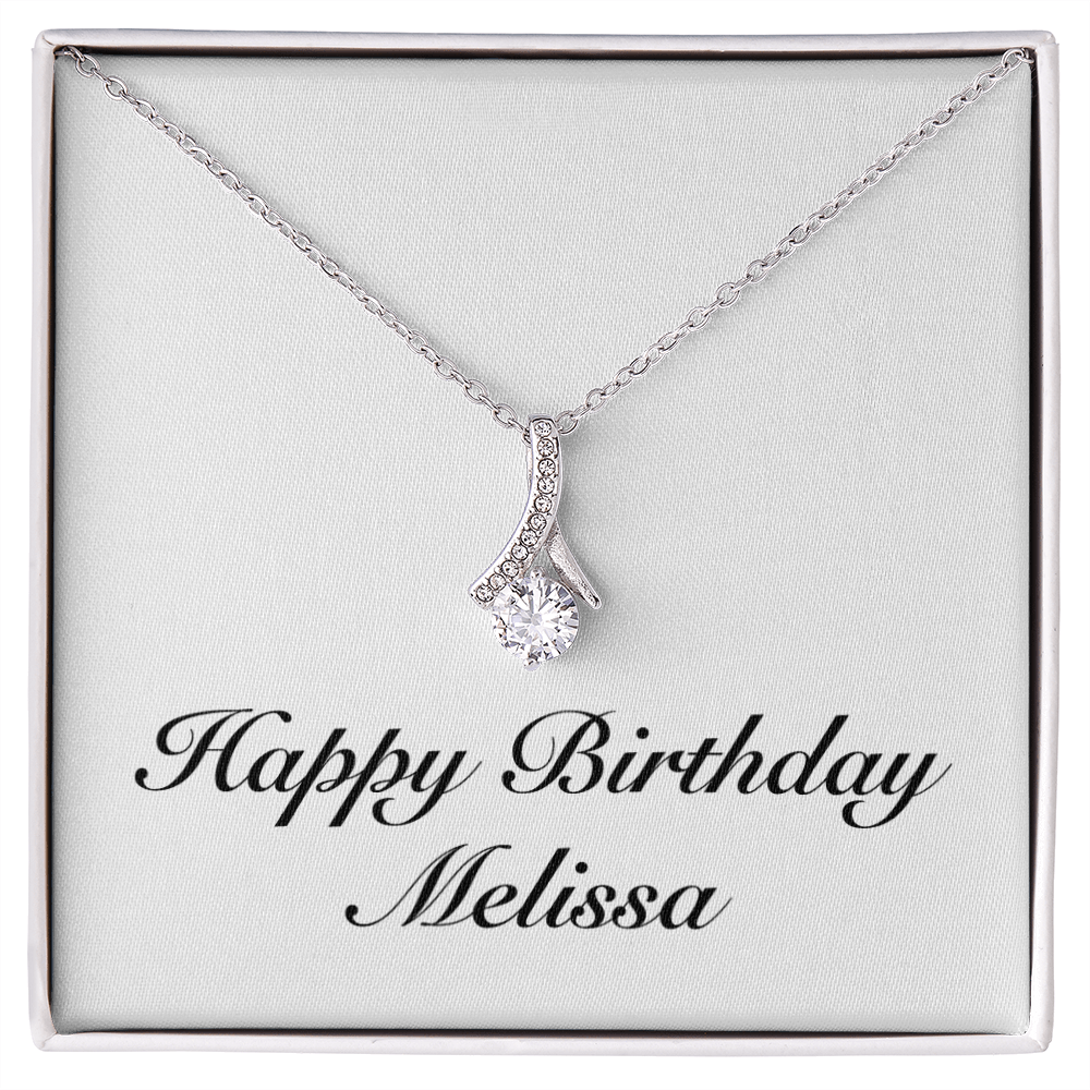 Happy Birthday Melissa - Alluring Beauty Necklace