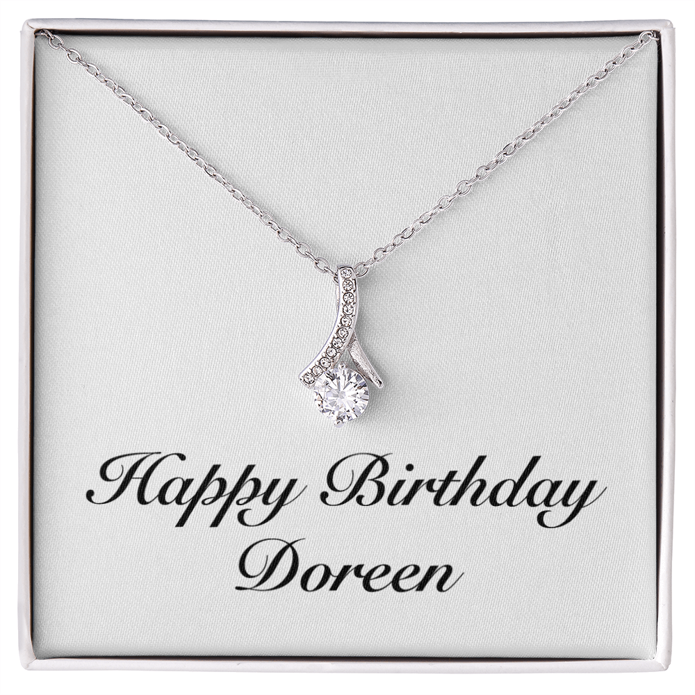 Happy Birthday Doreen - Alluring Beauty Necklace