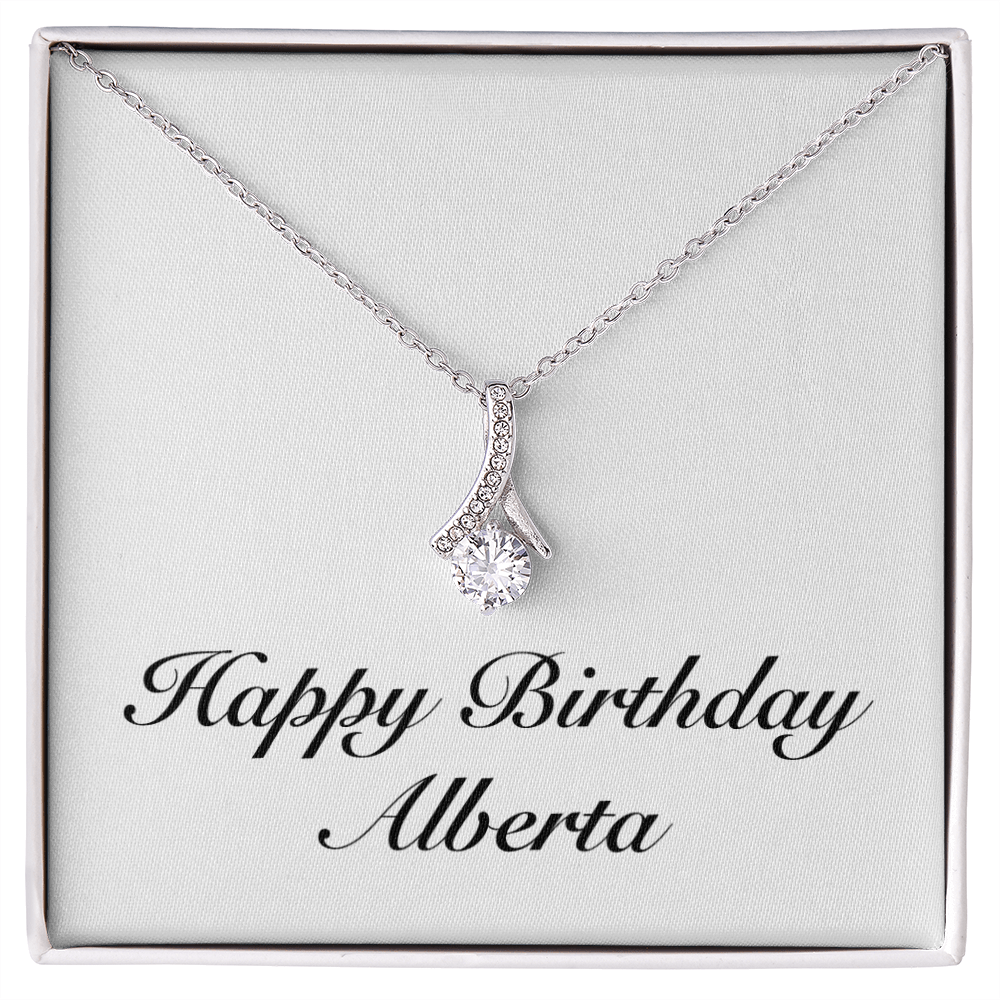 Happy Birthday Alberta - Alluring Beauty Necklace