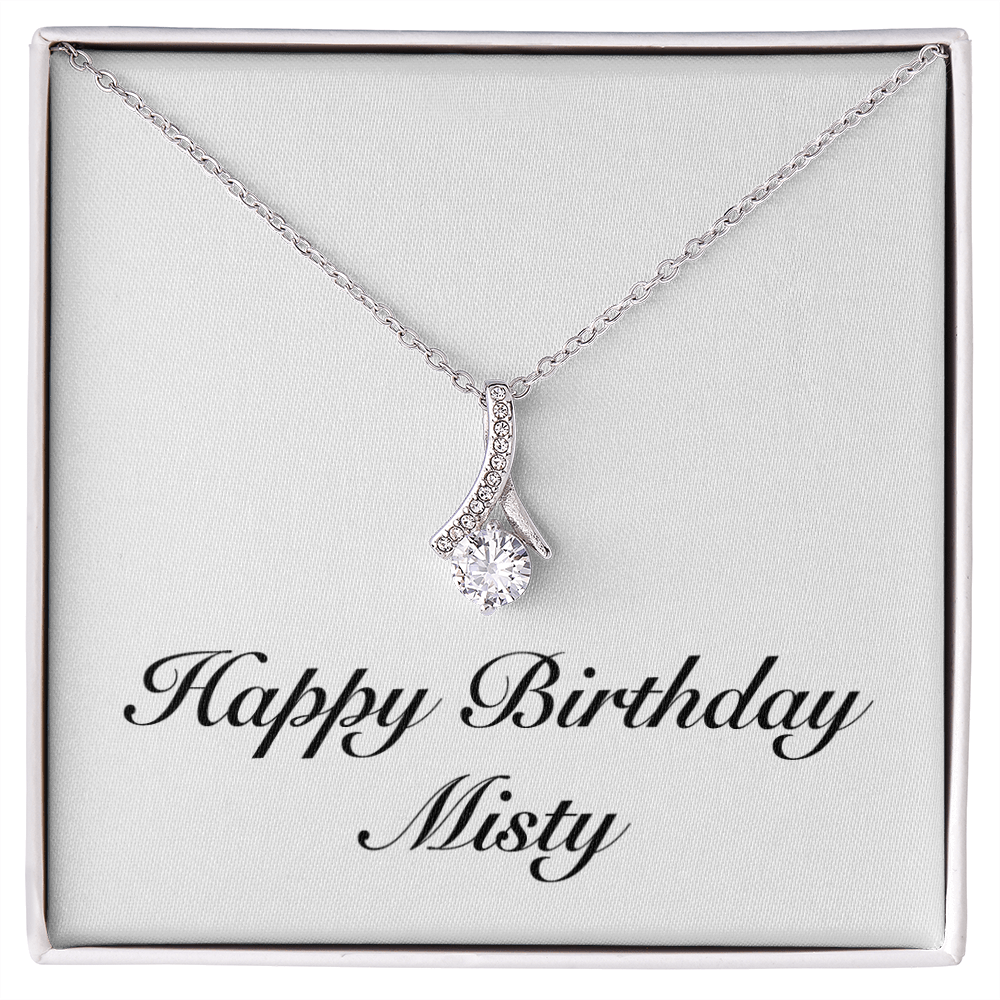 Happy Birthday Misty - Alluring Beauty Necklace