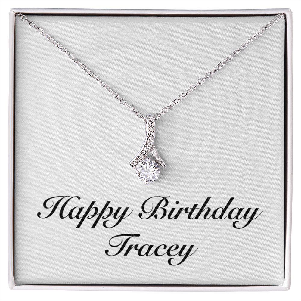 Happy Birthday Tracey - Alluring Beauty Necklace