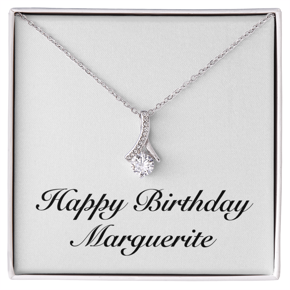 Happy Birthday Marguerite - Alluring Beauty Necklace