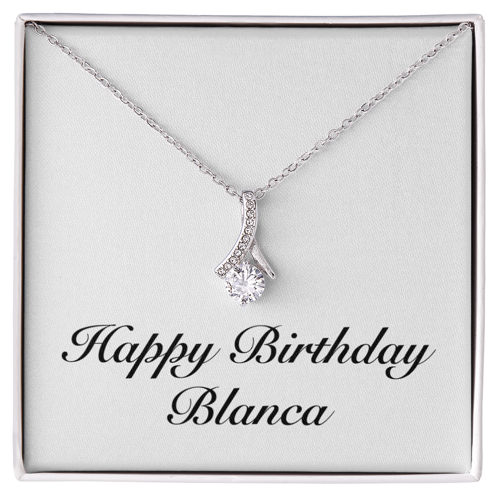 Happy Birthday Blanca - Alluring Beauty Necklace