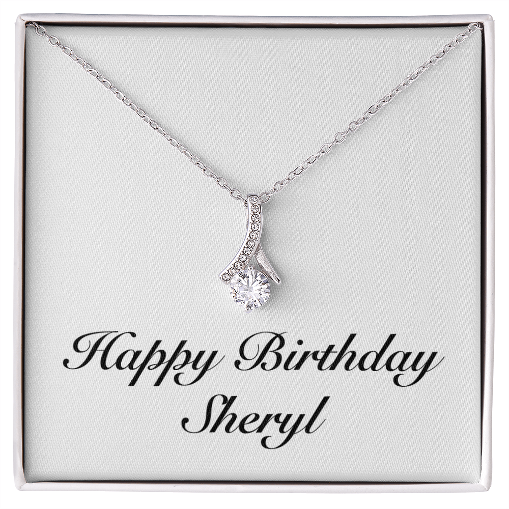 Happy Birthday Sheryl - Alluring Beauty Necklace