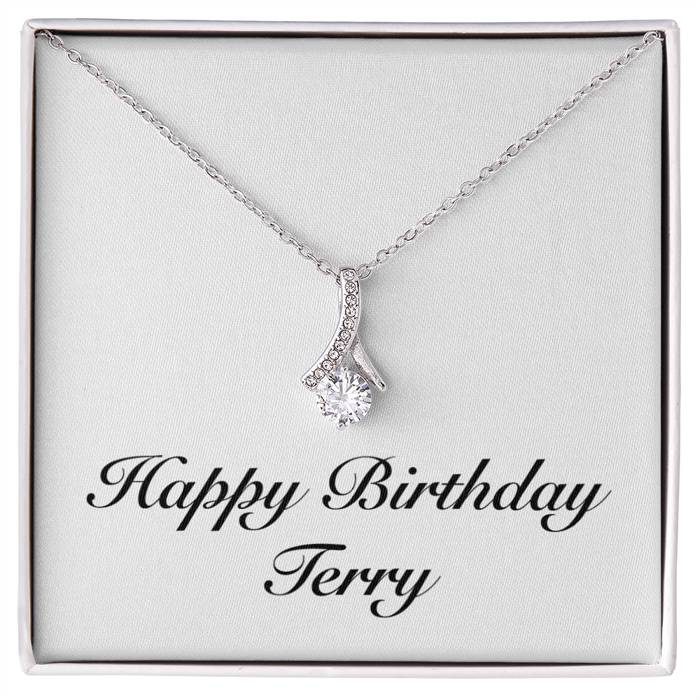 Happy Birthday Terry - Alluring Beauty Necklace