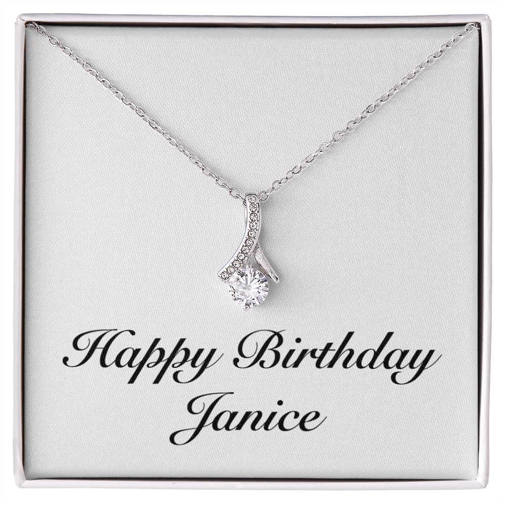 Happy Birthday Janice - Alluring Beauty Necklace