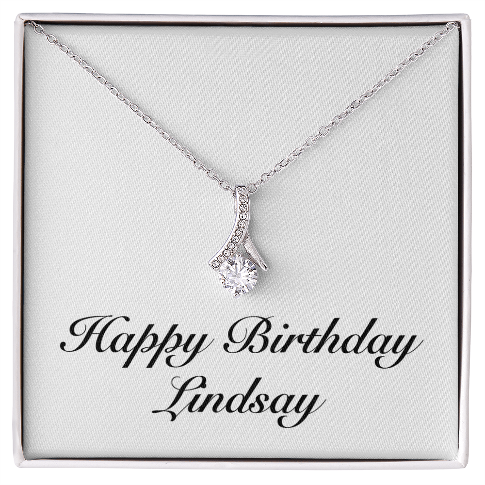 Happy Birthday Lindsay - Alluring Beauty Necklace
