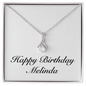 Happy Birthday Melinda - Alluring Beauty Necklace