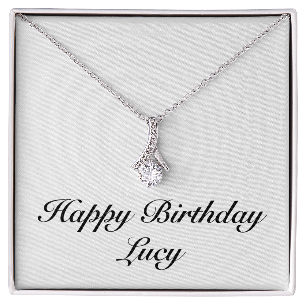 Happy Birthday Lucy - Alluring Beauty Necklace