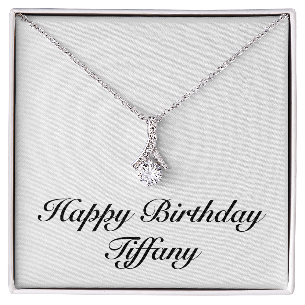 Happy Birthday Tiffany - Alluring Beauty Necklace