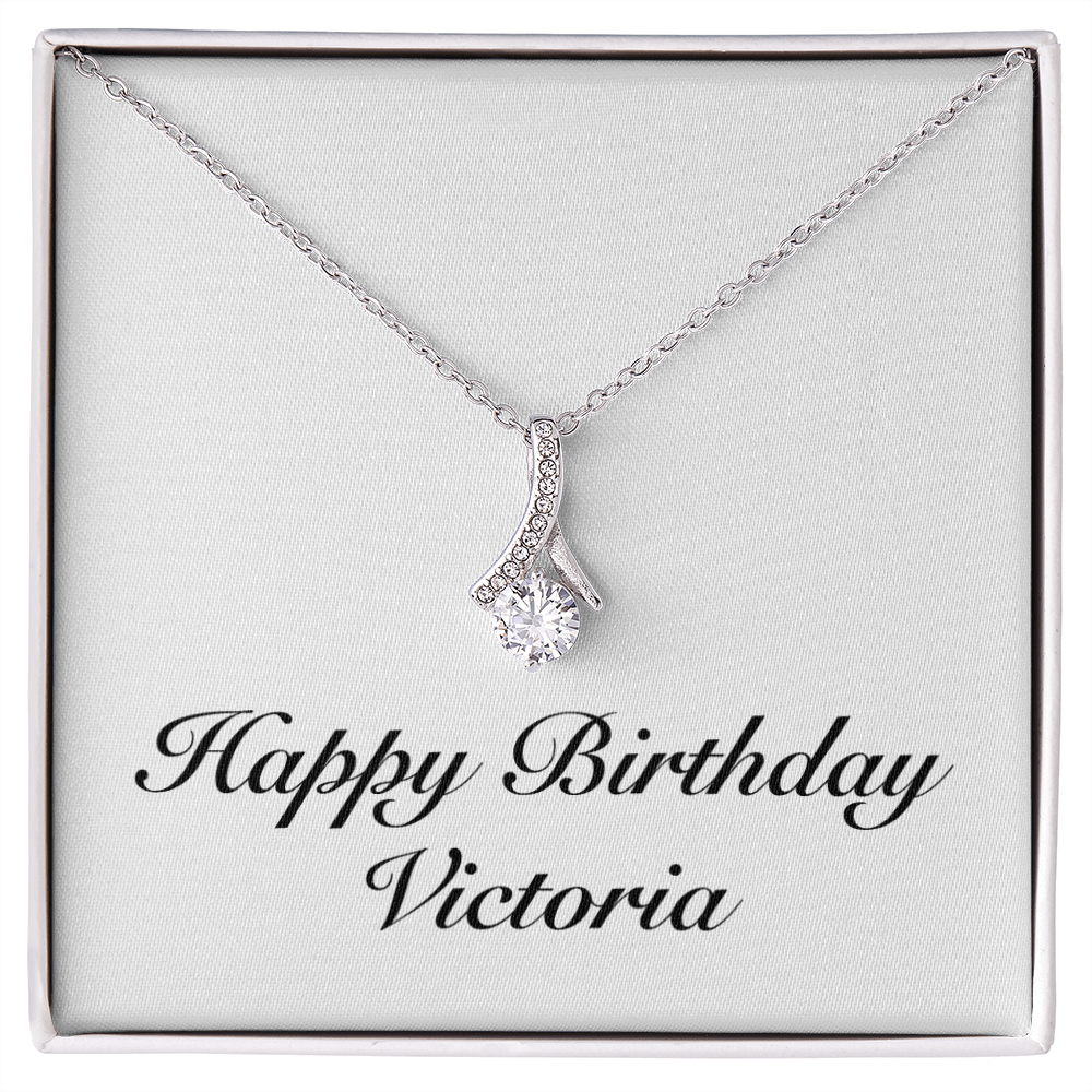 Happy Birthday Victoria - Alluring Beauty Necklace