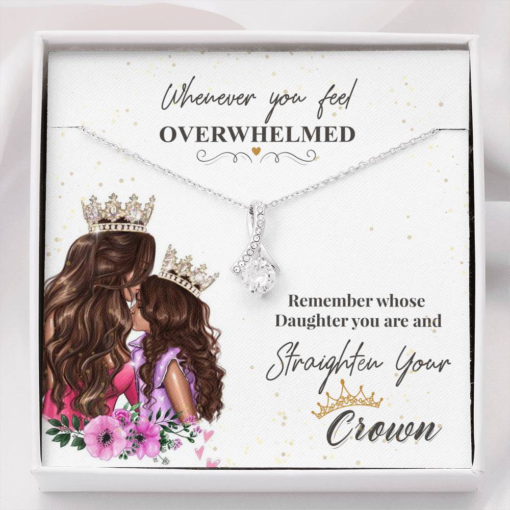 316 - To Daughter From Mom - Alluring Beauty Necklace