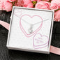 Happy Valentine's Day - Candy Hearts - Alluring Beauty Necklace