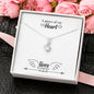 062 - A Piece Of My Heart Lives In Heaven - Alluring Beauty Necklace