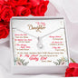 317 - To Daughter From Dad - Alluring Beauty Necklace