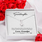 081 - To Granddaughter From Grandpa - Alluring Beauty Necklace