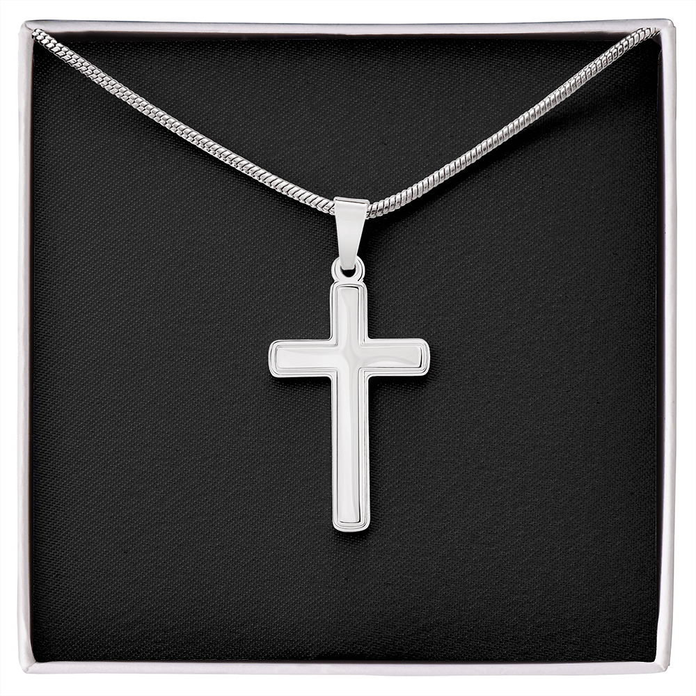 Stainless Steel Cross Necklace v2