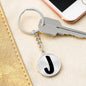 Initial J v1b - Luxury Keychain