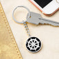 Dharma Wheel v2 - Luxury Keychain