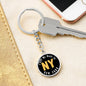Heart In New York - Luxury Keychain