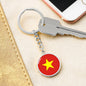 Vietnamese Flag - Luxury Keychain
