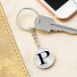 Initial P v1a - Luxury Keychain