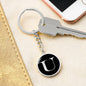 Initial U v2a - Luxury Keychain