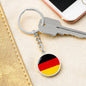 German Flag - Luxury Keychain