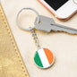 Irish Flag - Luxury Keychain