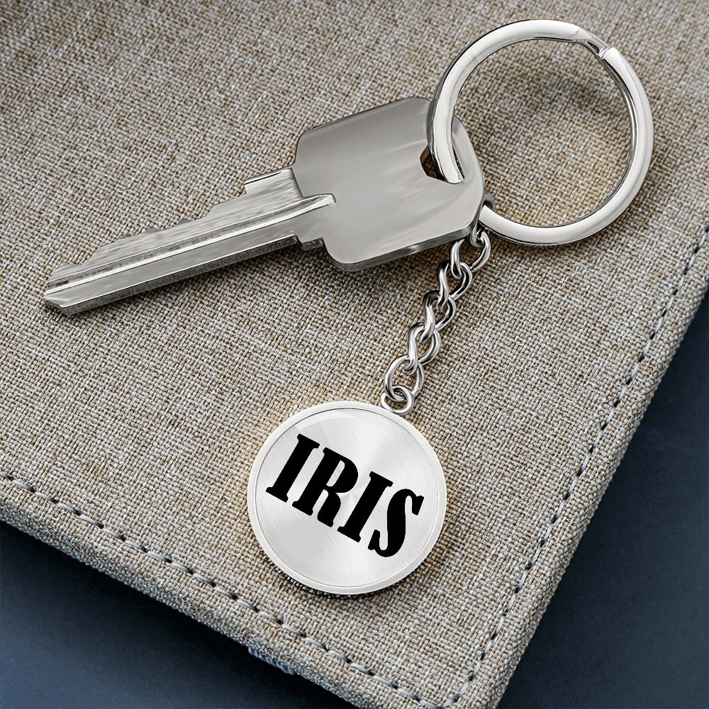 Iris v01 - Luxury Keychain