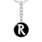Initial R v2b - Luxury Keychain