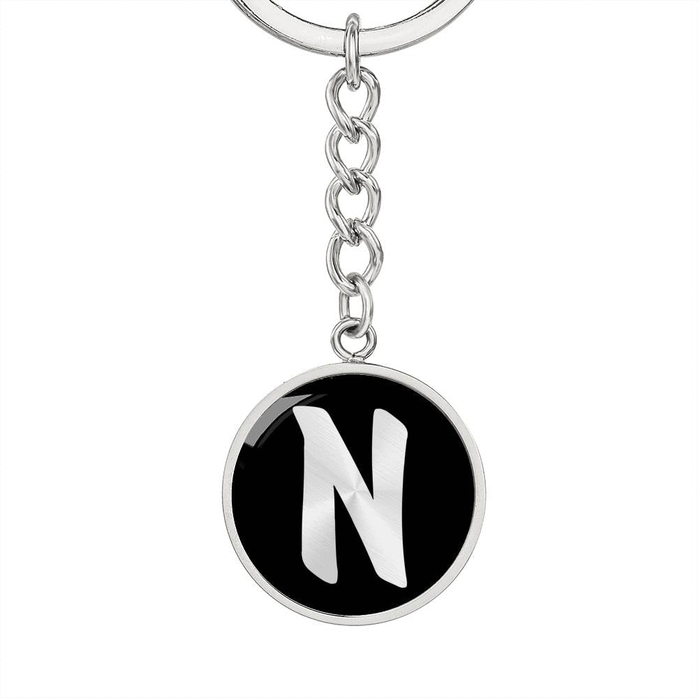 Initial N v2b - Luxury Keychain