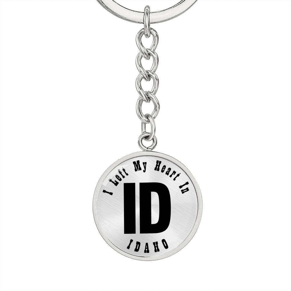 Heart In Idaho v01 - Luxury Keychain