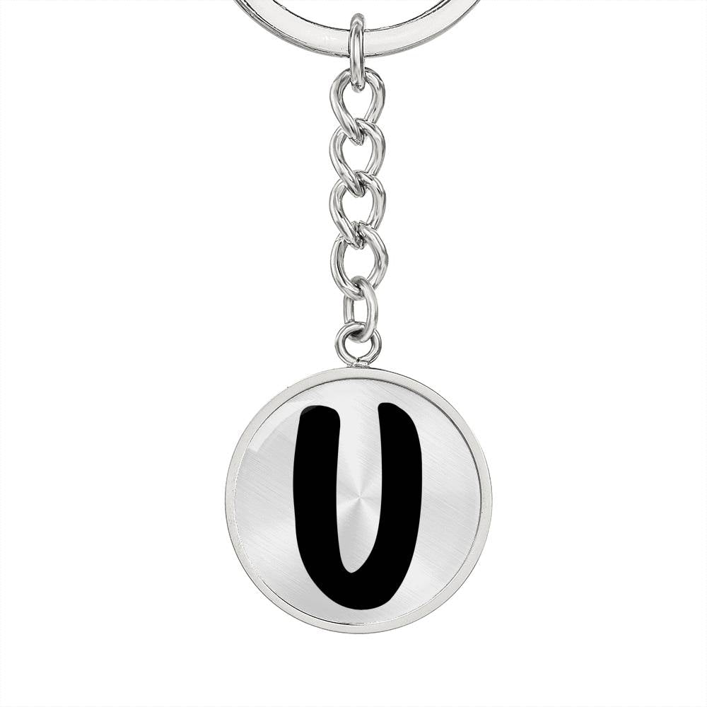 Initial U v1b - Luxury Keychain