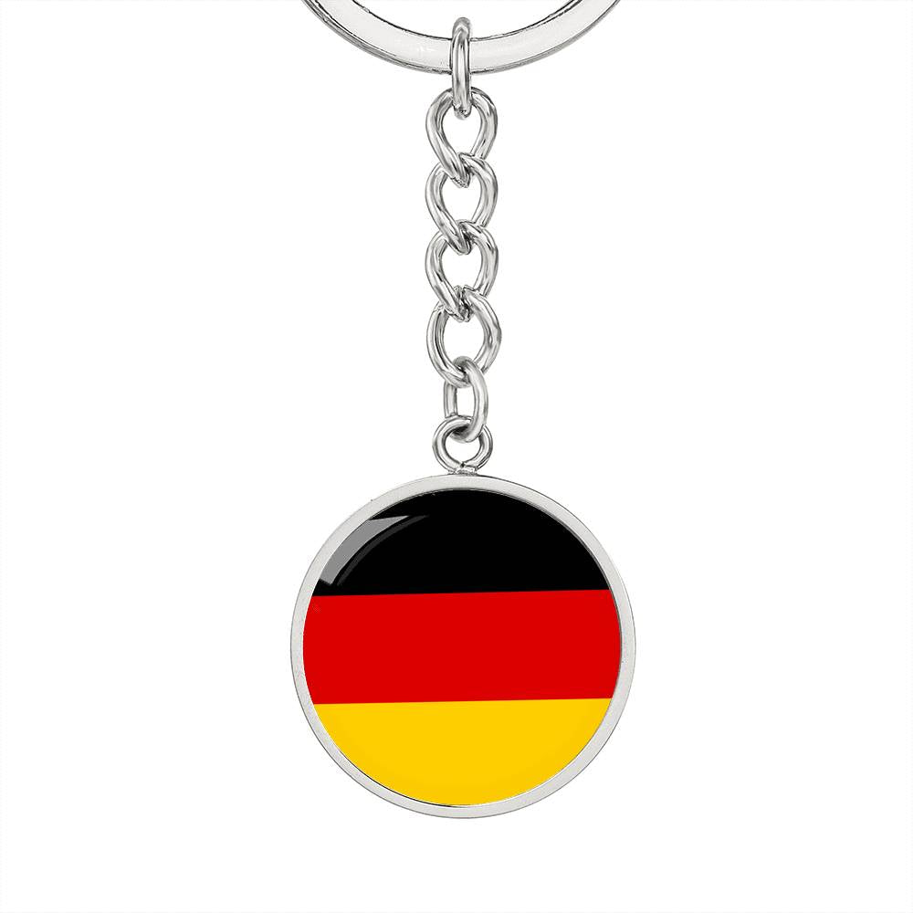German Flag - Luxury Keychain