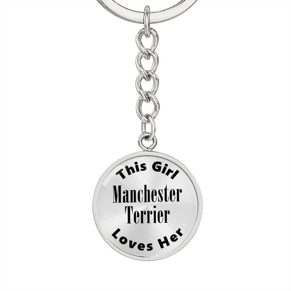 Manchester Terrier - Luxury Keychain