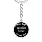 Australian Terrier v2 - Luxury Keychain