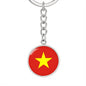 Vietnamese Flag - Luxury Keychain