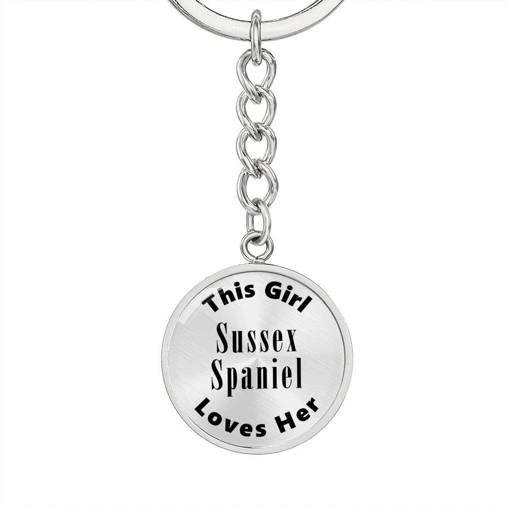 Sussex Spaniel - Luxury Keychain