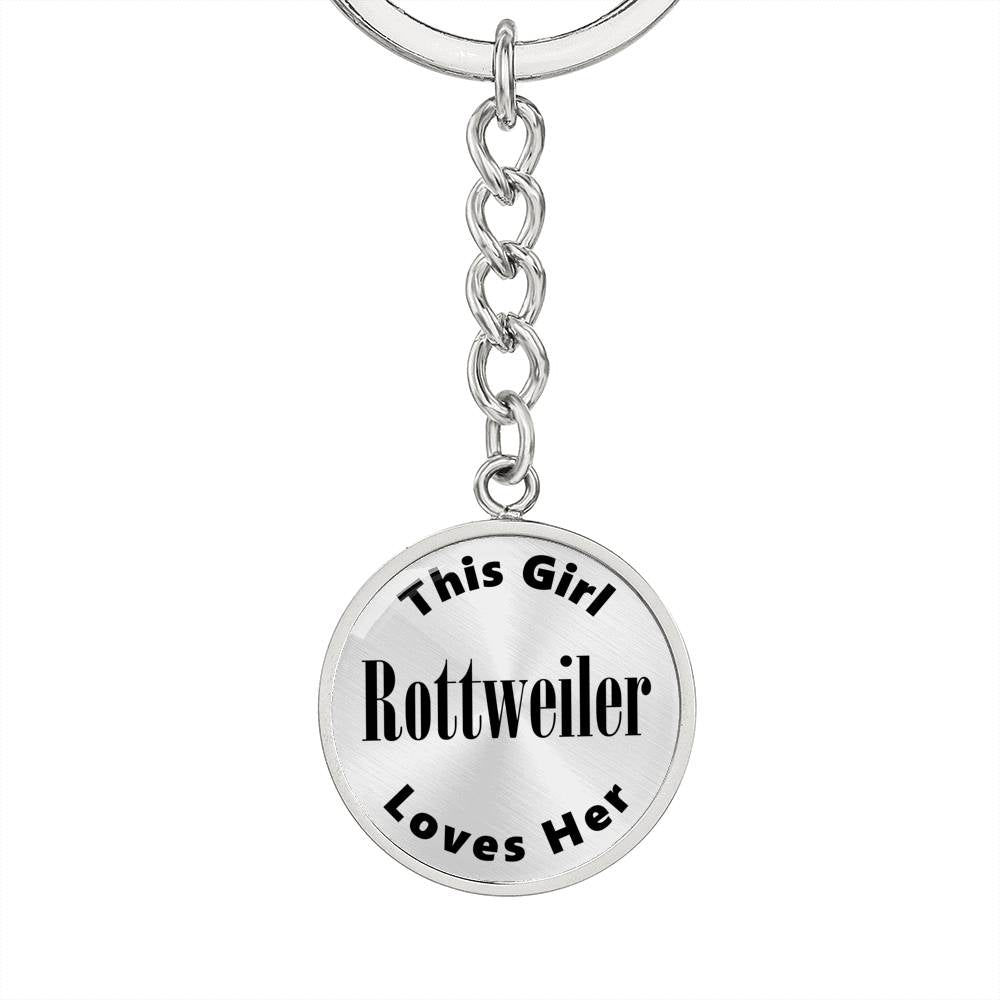 Rottweiler - Luxury Keychain