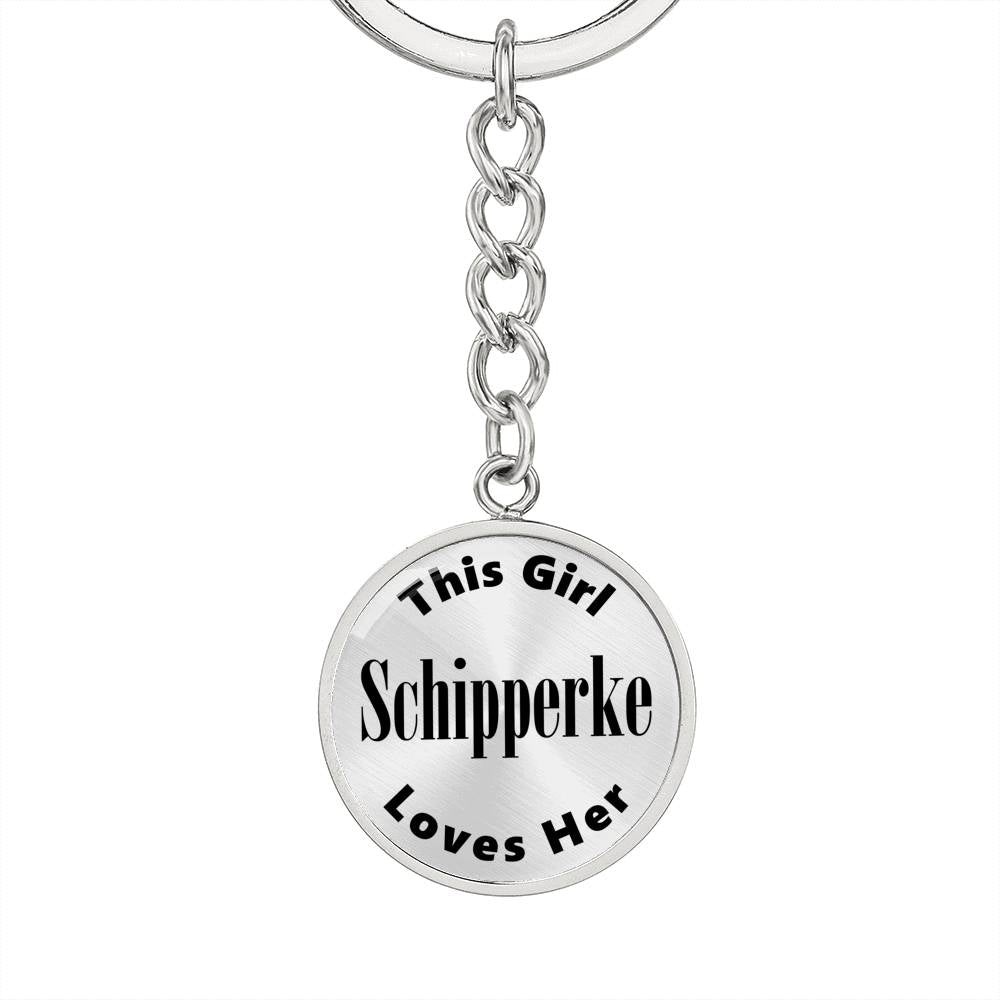 Schipperke - Luxury Keychain