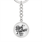 Best Father Since 1971 - Luxury Keychain
