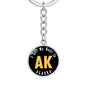 Heart In Alaska - Luxury Keychain